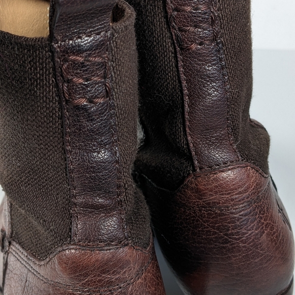 Frye Janice western brown leather ankle boot 5.5 - Picture 7 of 11